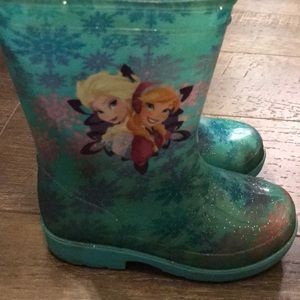 Disney / frozen / rain boots / size 8 /toddler
